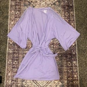 Soft cotton robe